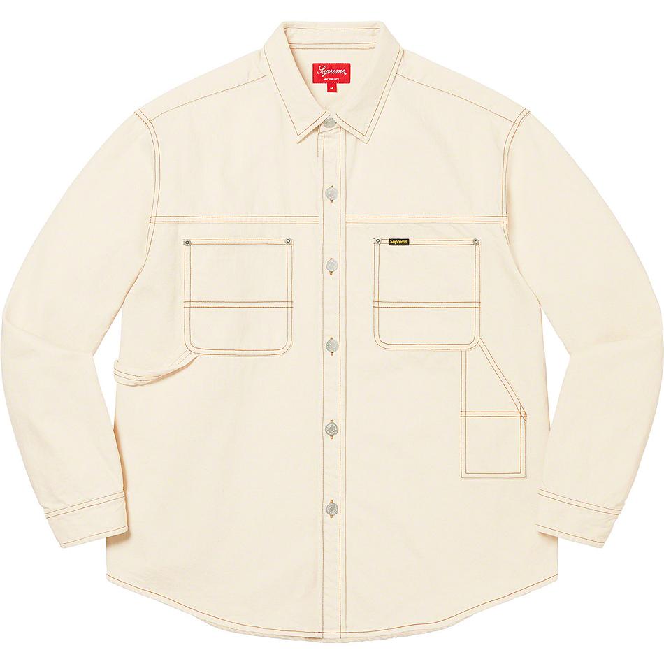 Camisas Supreme Denim Painter Beige | AR202IS