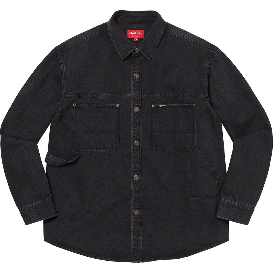 Camisas Supreme Denim Painter Negras | AR201UT