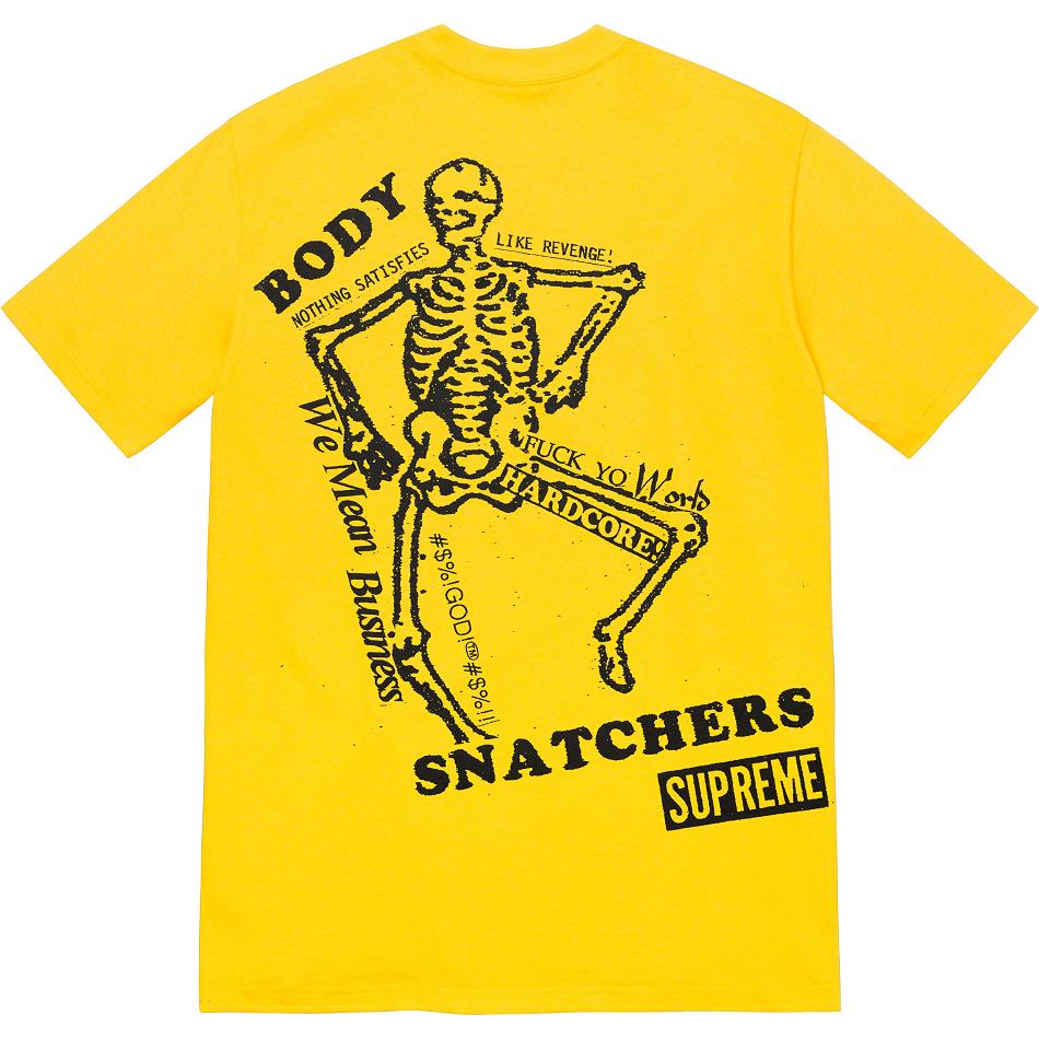 Camiseta Supreme Body Snatchers Tee Amarillo | AR348BC