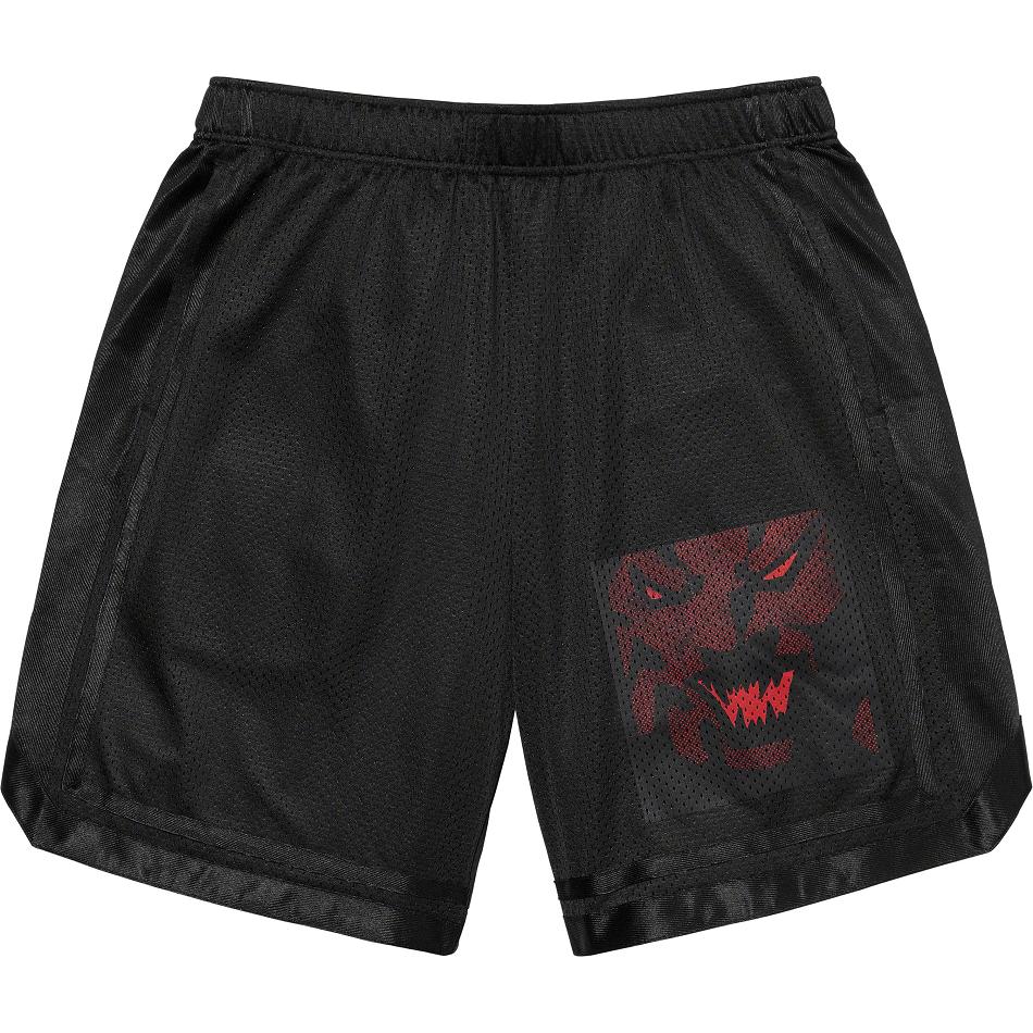 Pantalones Cortos Supreme Ronin Mesh Negras | AR241XF