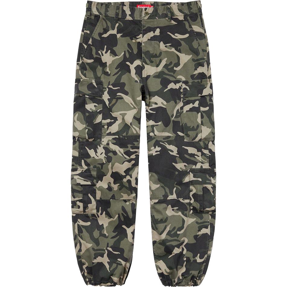 Pantalones Supreme Cargo Pant Verde Camuflaje | AR196WY