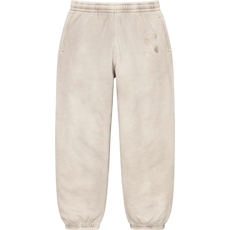 Pantalones Supreme Overdyed S Logo Sweatpant Beige | AR189XF