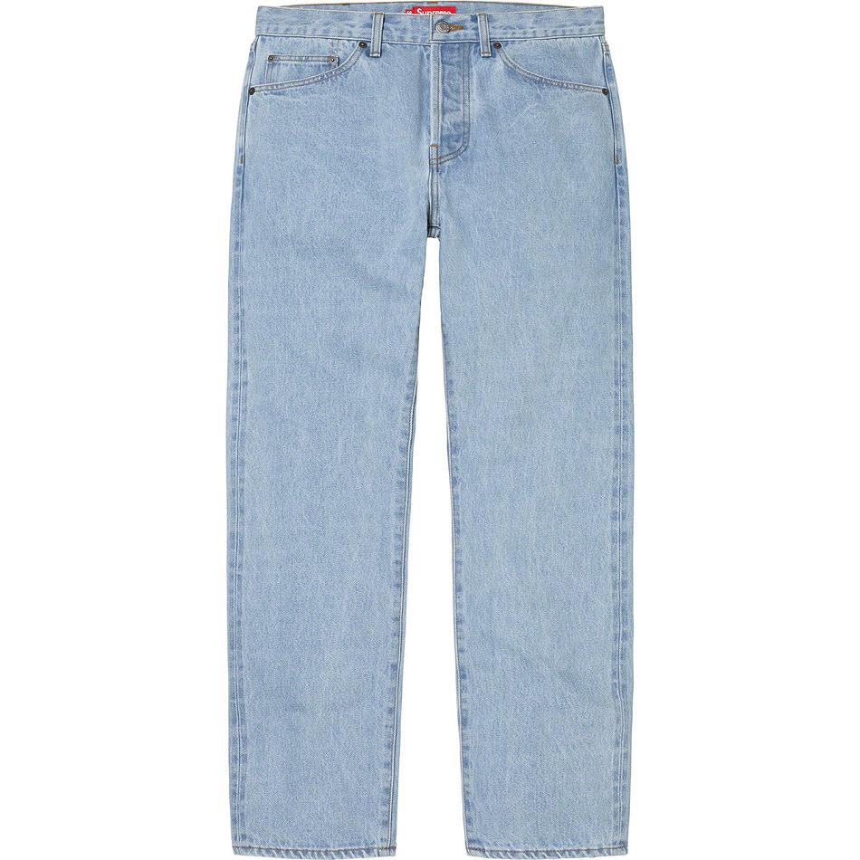 Pantalones Supreme Stone Washed Slim Jean Azules | AR156FM