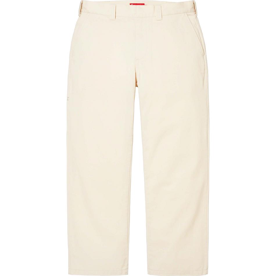 Pantalones Supreme Trabajo Pant Blancas | AR169QZ