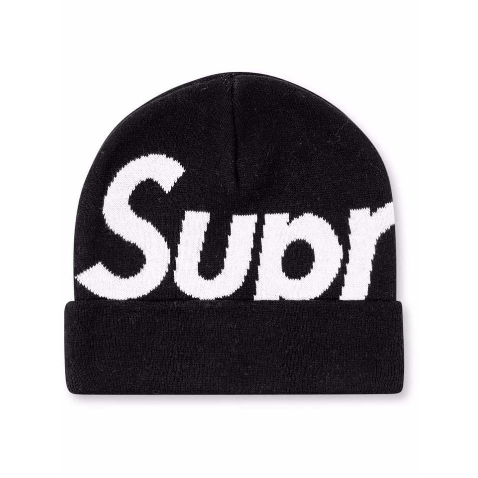 Sombreros Supreme Big Logo Beanie Negras | AR480MA