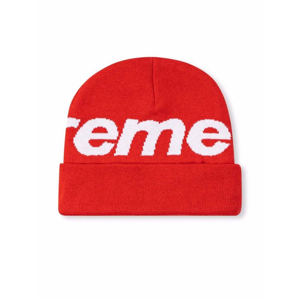 Sombreros Supreme Big Logo Beanie Rojas | AR478BC