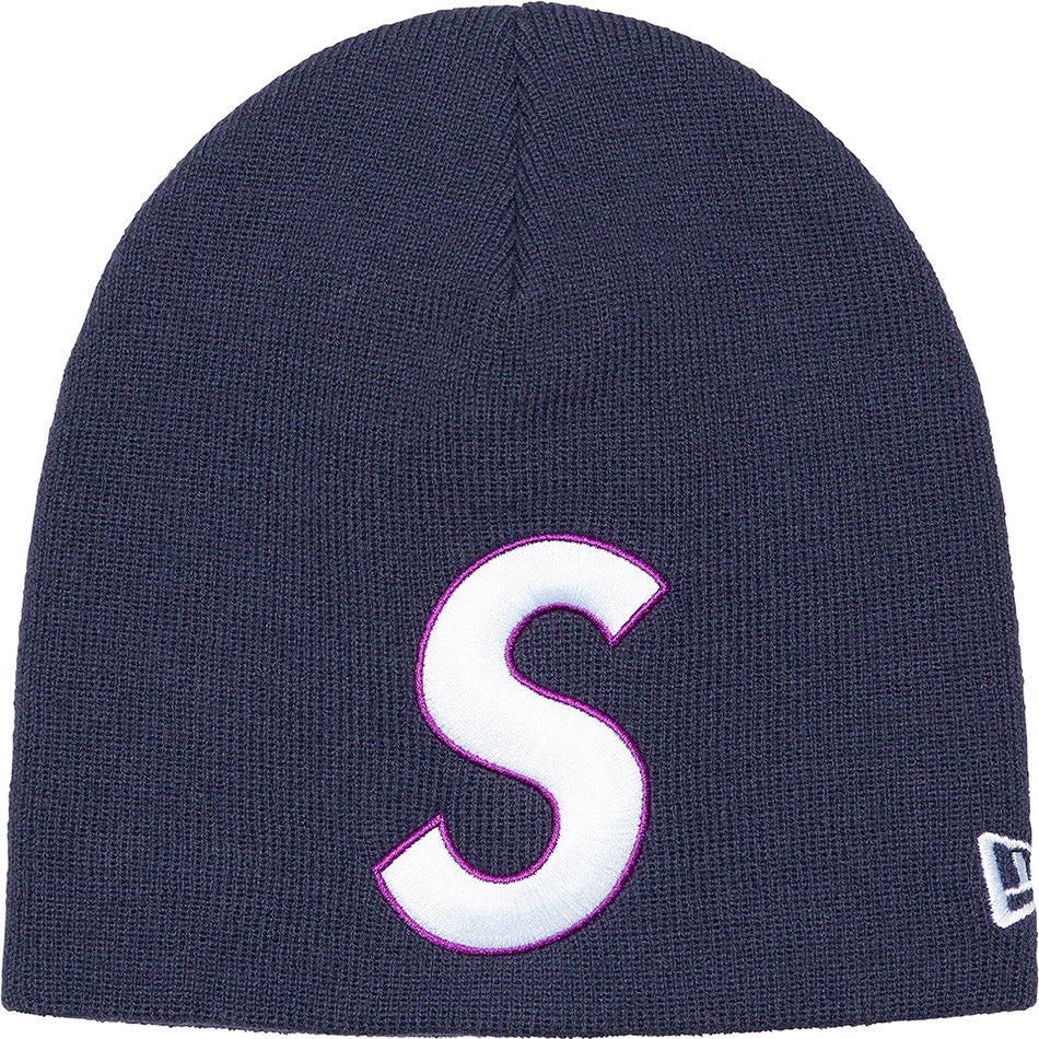 Sombreros Supreme New Era® S Logo Beanie Azules | AR442FM