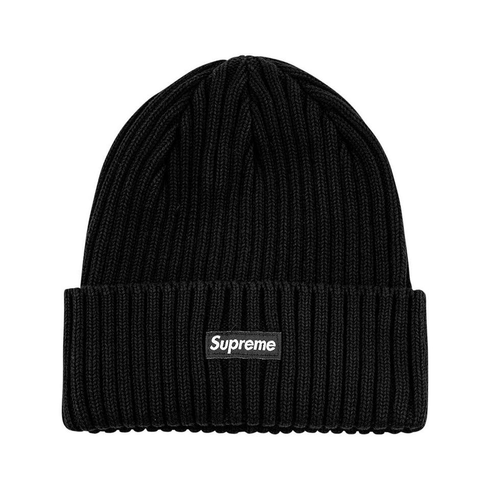 Sombreros Supreme Overdyed Logo Beanie Negras | AR483EX