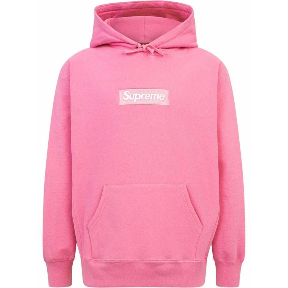 Sudadera Con Capucha Supreme Box Logo Rosas | AR104FM