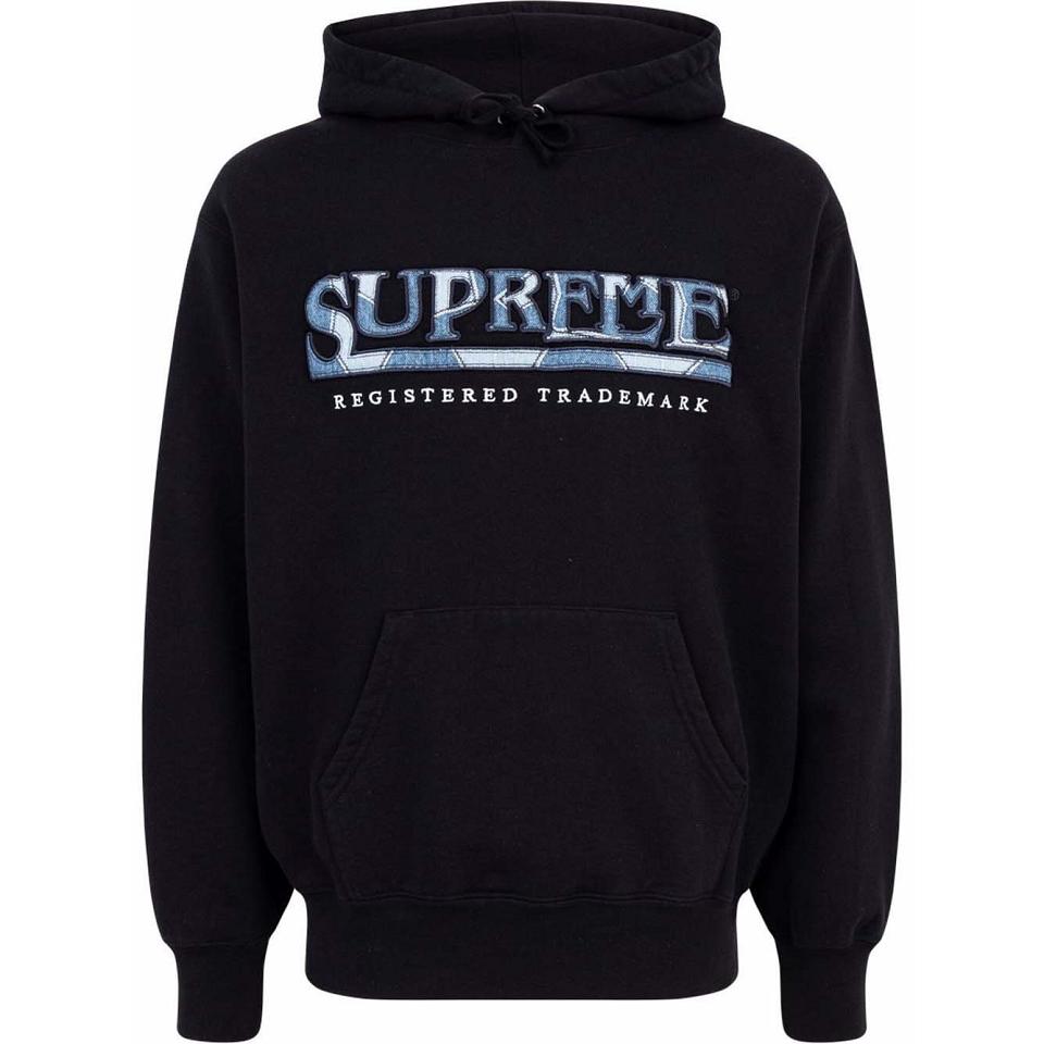 Sudadera Con Capucha Supreme Logo Embroide Negras | AR118WY