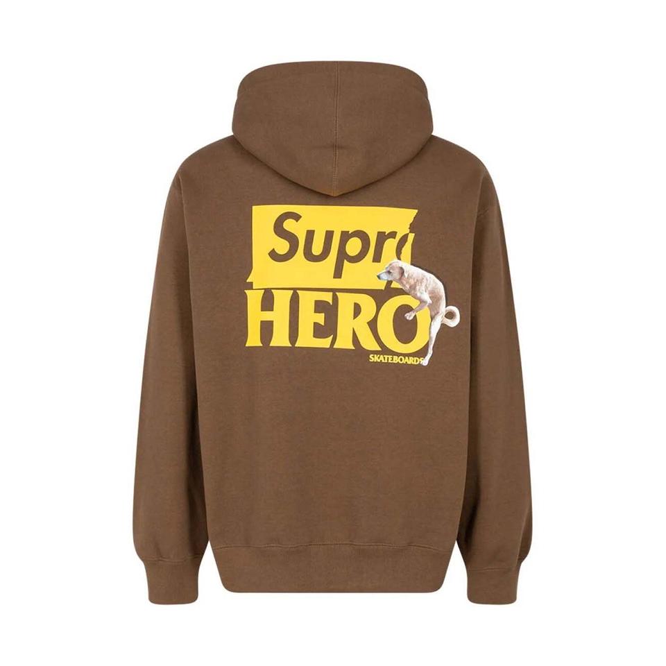 Sudadera Con Capucha Supreme X Antihero Marrones | AR131GL