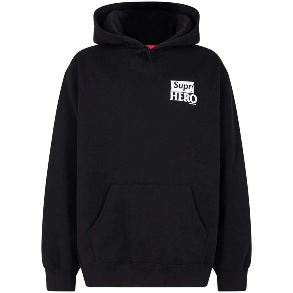 Sudadera Con Capucha Supreme X Antihero Negras | AR132HK