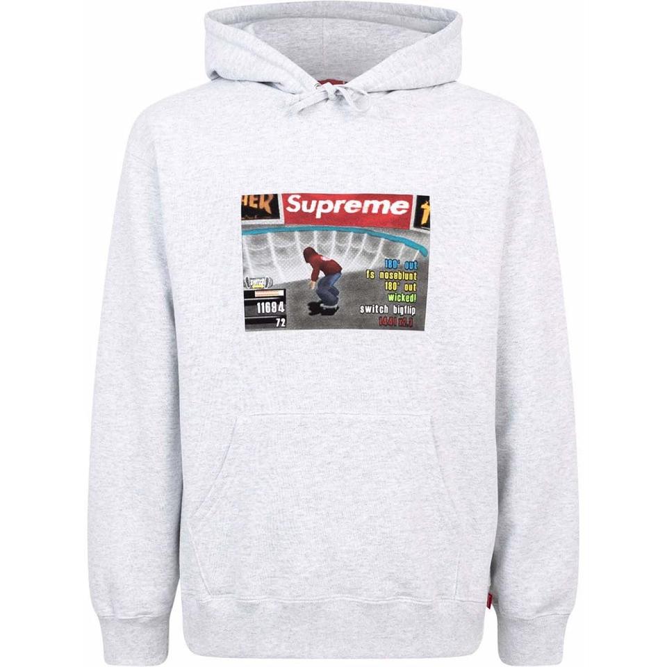 Sudadera Con Capucha Supreme X Thrasher Logo Print “FW21” Gris | AR136ZG