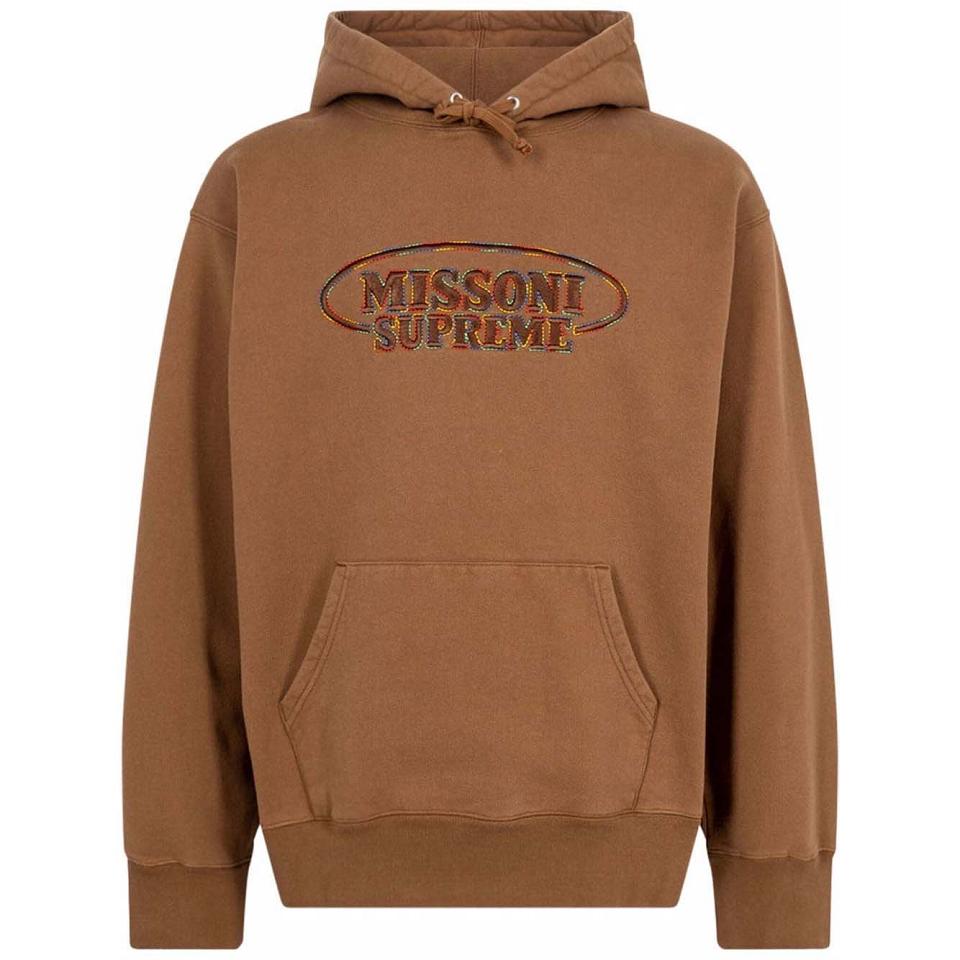 Sudadera Con Capucha Supreme x Missoni Logo Marrones | AR135LH