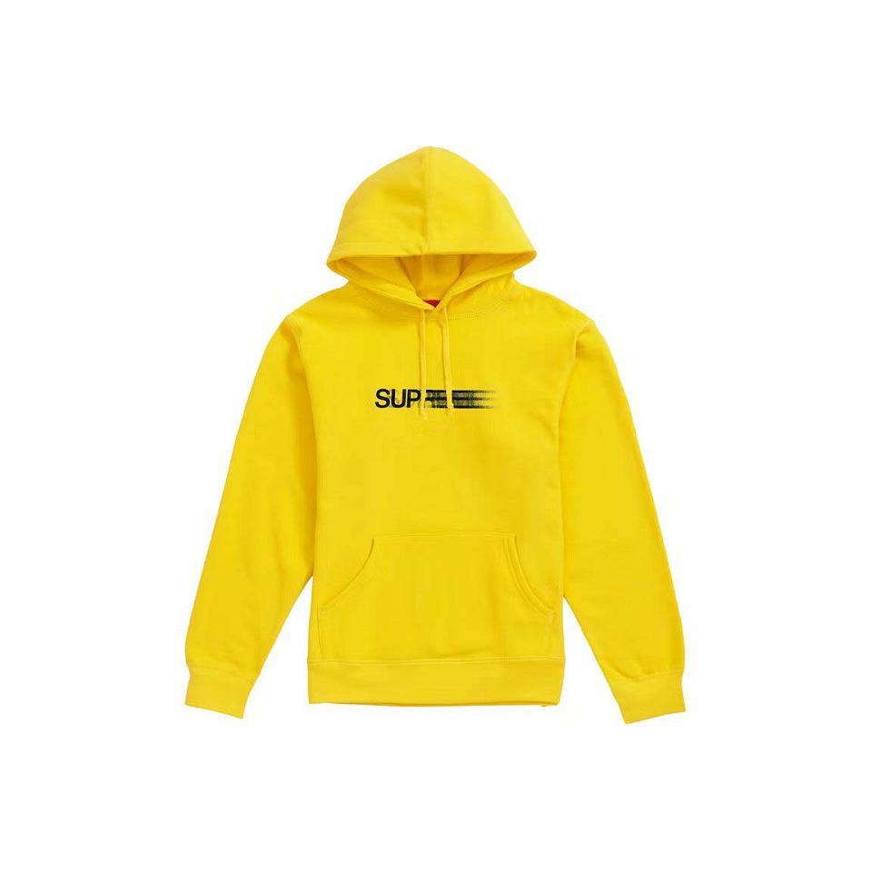 Sudaderas Supreme Motion Logo Encapuchado Amarillo | AR327EX