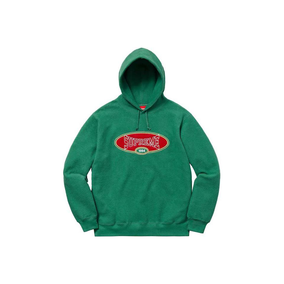 Sudaderas Supreme Reverse Fleece Encapuchado Verde | AR331UT