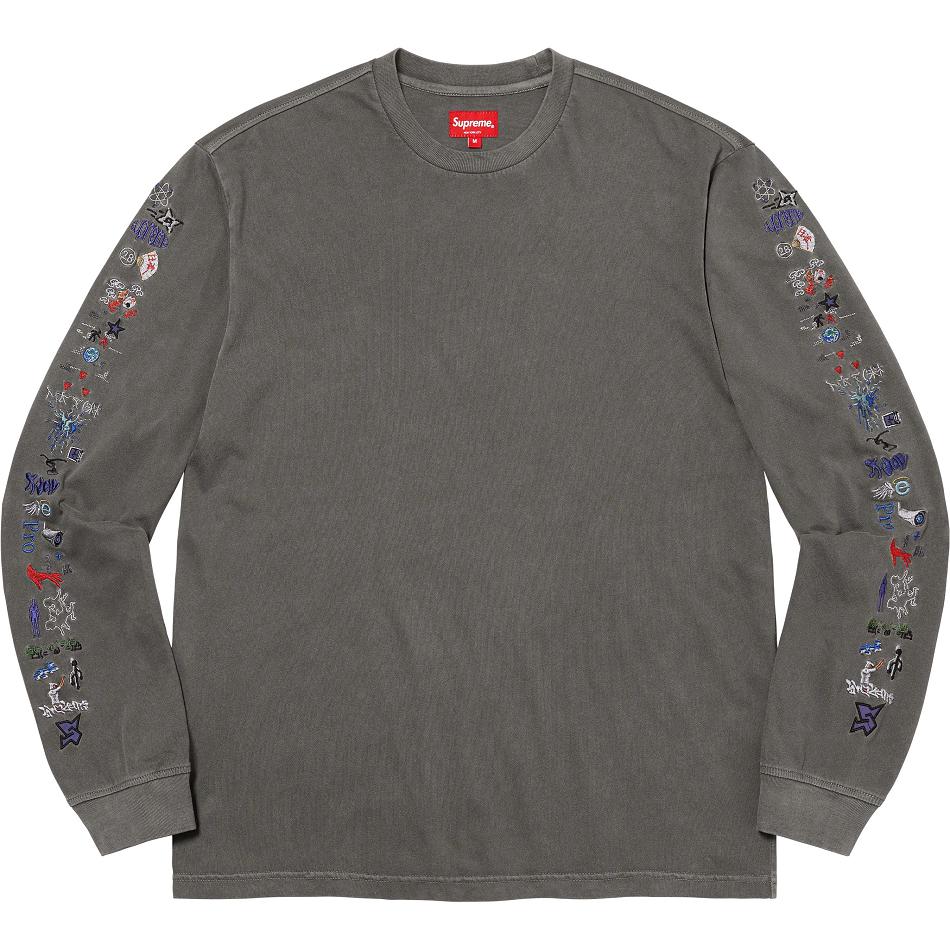 Suéteres Supreme AOI Icons L/S Top Negras | AR279UT