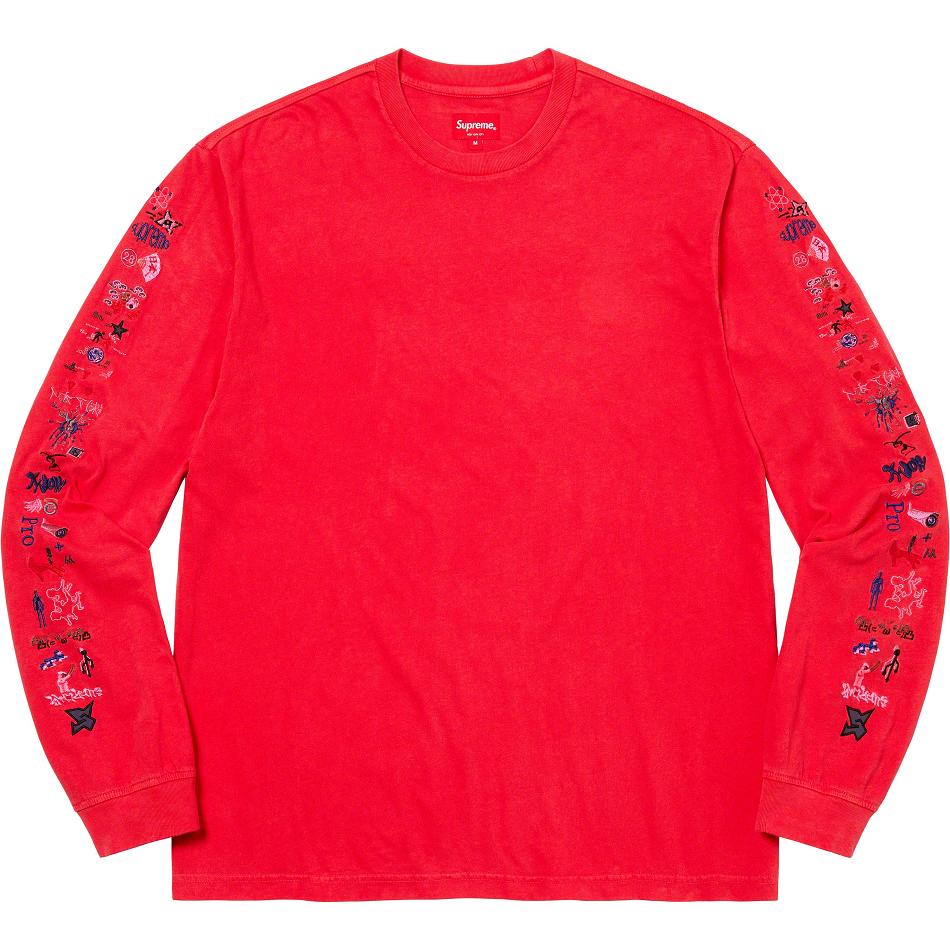 Suéteres Supreme AOI Icons L/S Top Rojas | AR277TV