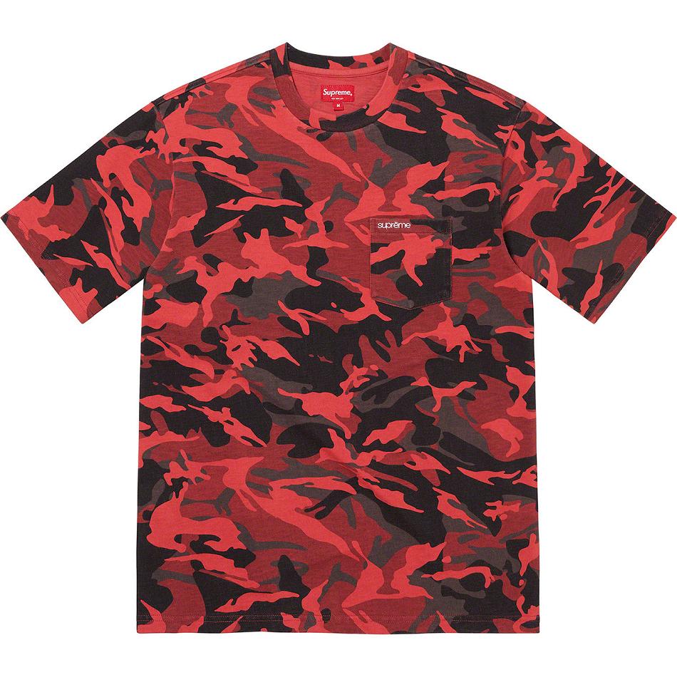 Suéteres Supreme S/S Pocket Tee Rojas | AR273QZ