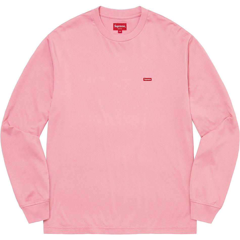 Suéteres Supreme Small Box L/S Tee Rosas | AR247QZ