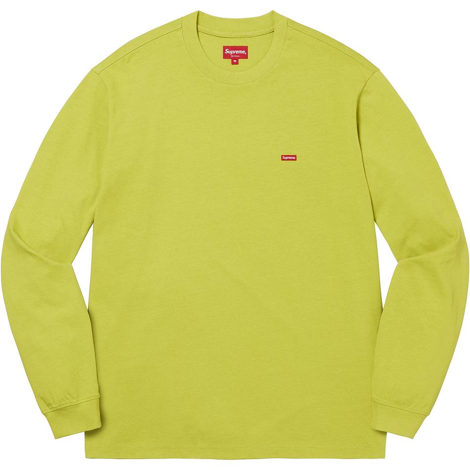 Suéteres Supreme Small Box L/S Tee Verde | AR245NB