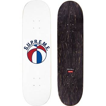 Accesorios Supreme League Skateboard Blancas | AR420KI