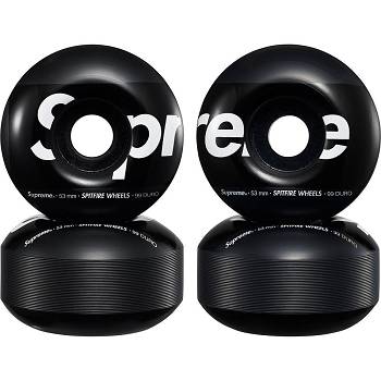 Accesorios Supreme Spitfire® Shop Wheels (Set of 4) Skateboard Negras | AR416FM