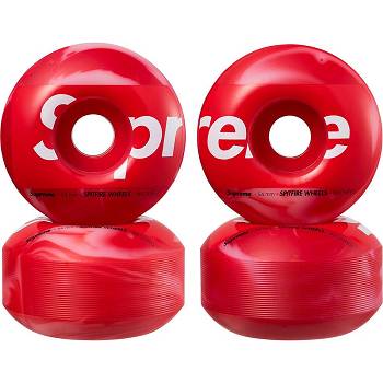 Accesorios Supreme Spitfire® Shop Wheels (Set of 4) Skateboard Rojas | AR417GL