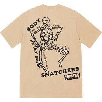 Camiseta Supreme Body Snatchers Tee Marrones | AR349NB