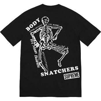 Camiseta Supreme Body Snatchers Tee Negras | AR350MA