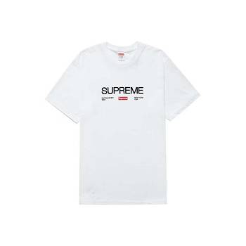 Camiseta Supreme Est. 1994 Logo Blancas | AR391GL