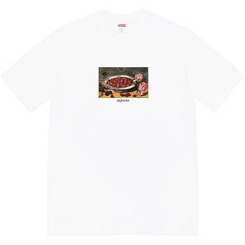 Camiseta Supreme Strawberries Tee Blancas | AR341JJ