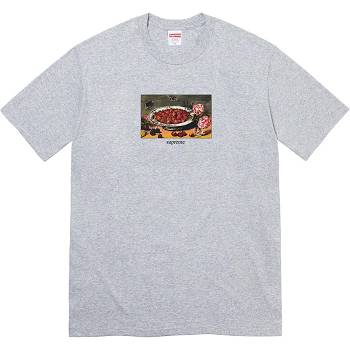 Camiseta Supreme Strawberries Tee Gris | AR342KI