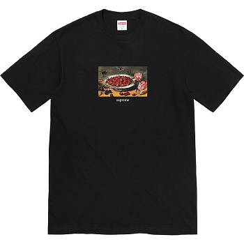 Camiseta Supreme Strawberries Tee Negras | AR343LH