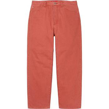 Pantalones Supreme Baggy Jean Naranjas | AR165VD