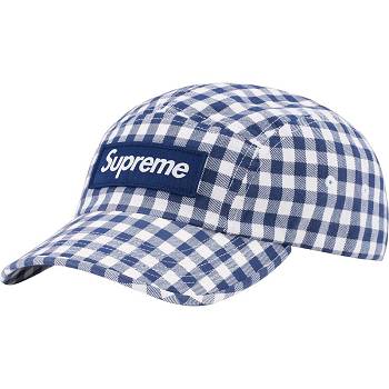 Sombreros Supreme Gingham Camp Cap Azules | AR476CE