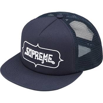 Sombreros Supreme Highest Mesh Back 5-Panel Azul Marino | AR459TV