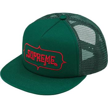 Sombreros Supreme Highest Mesh Back 5-Panel Verde | AR462IS