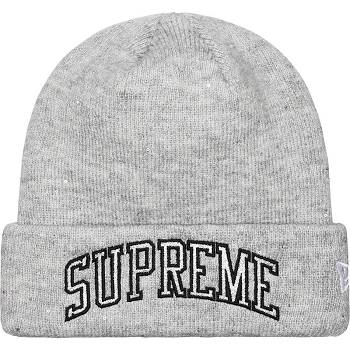 Sombreros Supreme New Era® Metallic Arc Beanie Gris | AR443GL