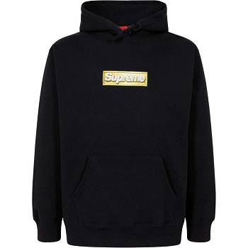 Sudadera Con Capucha Supreme Bling Box Logo Negras | AR102SO