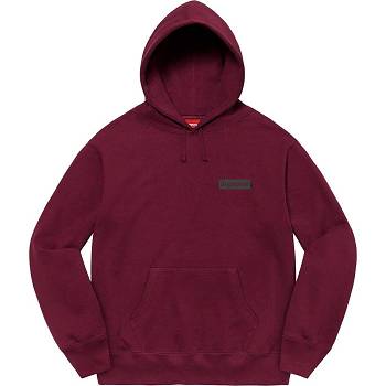 Sudaderas Supreme Fiend Encapuchado Burdeos | AR301EX