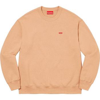 Sudaderas Supreme Small Box Crewneck Naranjas | AR306IS