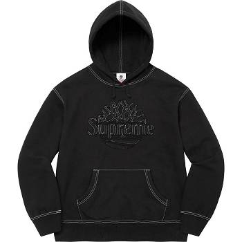 Sudaderas Supreme Timberland® Encapuchado Negras | AR290KI