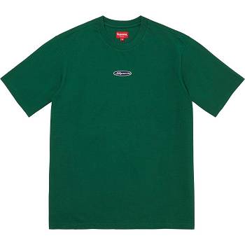 Suéteres Supreme Oval Logo S/S Top Verde | AR255OR