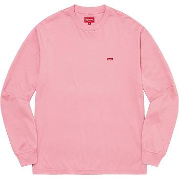 Suéteres Supreme Small Box L/S Tee Rosas | AR247QZ